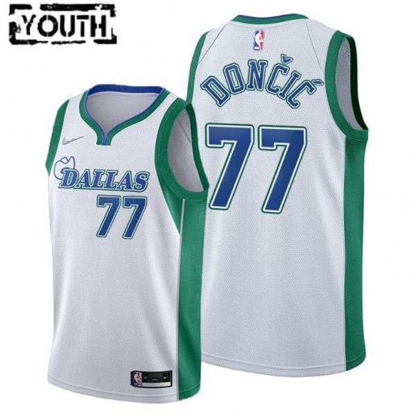 NBA Dallas Mavericks Trikot Luka Doncic 77 Nike 2021-22 City Edition Swingman - Kinder NBA Dallas Mavericks Trikot Luka Doncic 77 Nike 2021-22 City Edition Swingman - Kinder